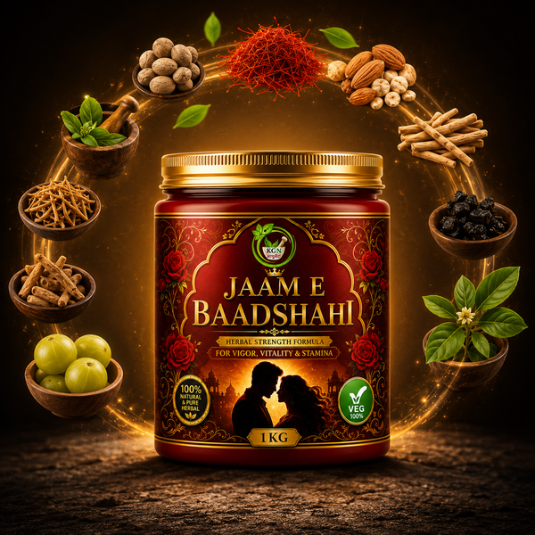 JAAM E BAADSHAHI 1KG | Premium Ayurvedic Herbal Wellness Formula | KGN Ayurveda
