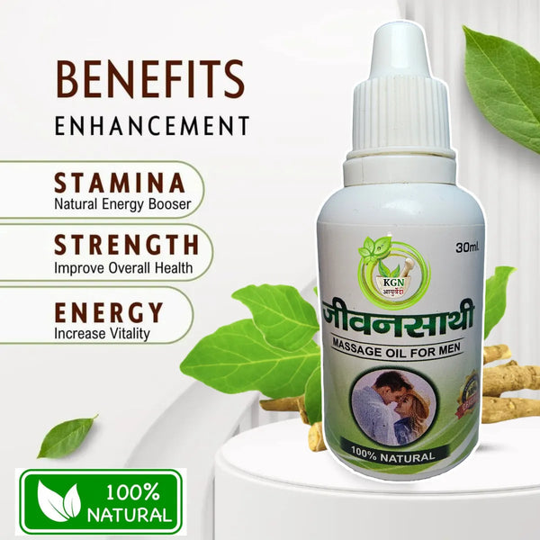 Ayurvedic Jeevansathi Oil | Natural Energy Booster | 30 ml