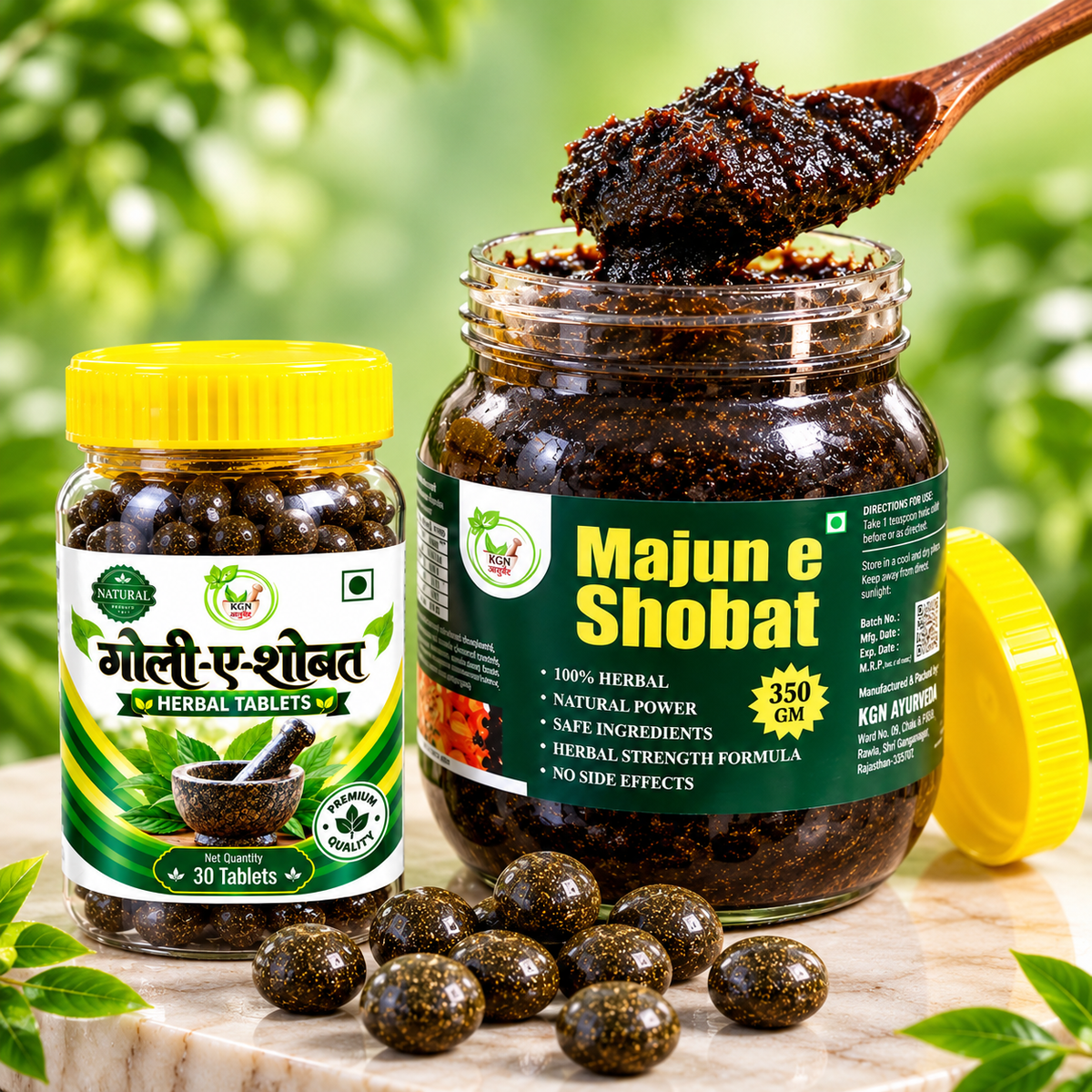 Herbal majun or goli